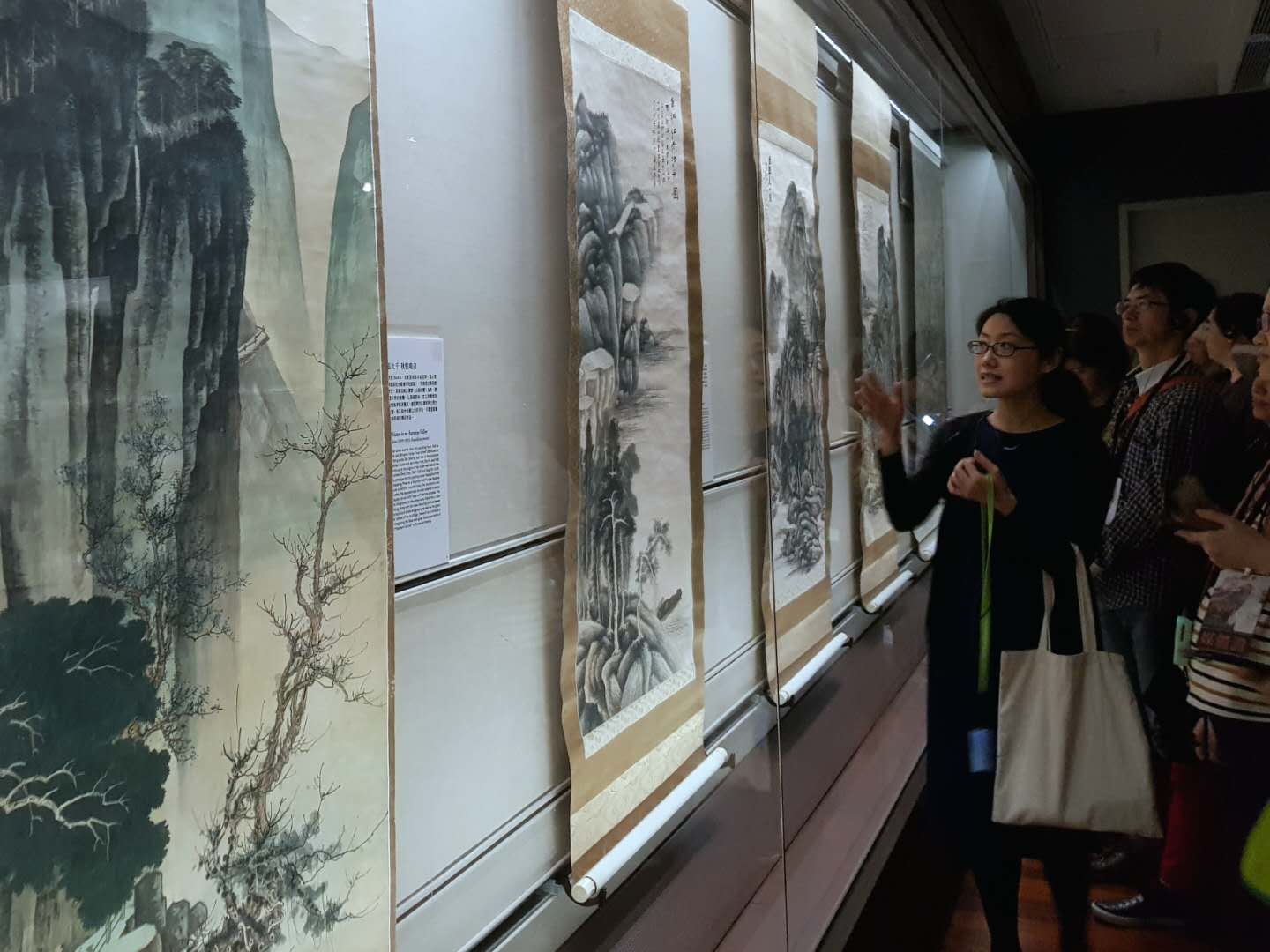台北故宫博物院举办“张大千120岁纪念大展”