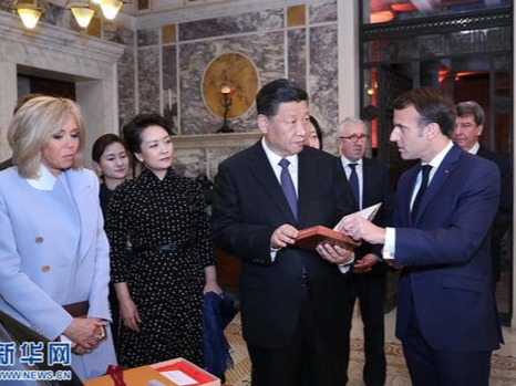 送给习主席的这份国礼，在法国知音很多！