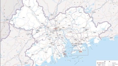 首幅粤港澳大湾区标准地图发布