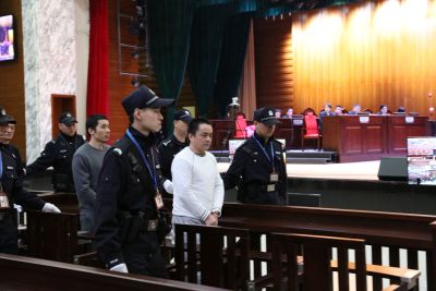垄断大型工程 34人涉黑组织在广州中院公开受审