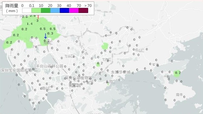 三预警齐发！6小时内深圳将有雷雨伴8级大风
