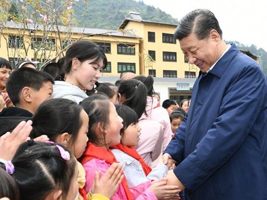 他和总书记面对面