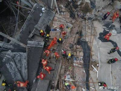 上海一处改造建筑坍塌：17人获救，应急管理部派出工作组