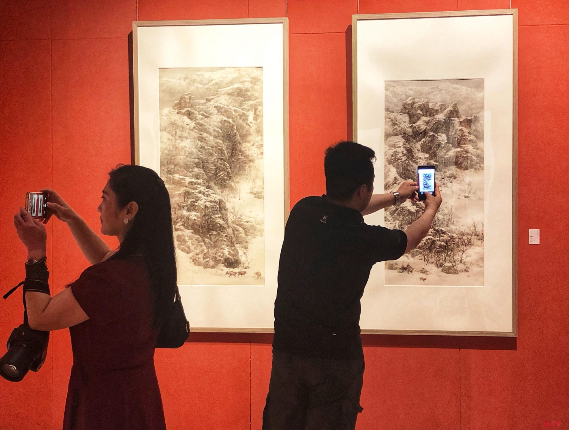 看展｜深圳建市40年以来最大规模的工笔画展就在关山月美术馆，不容错过！