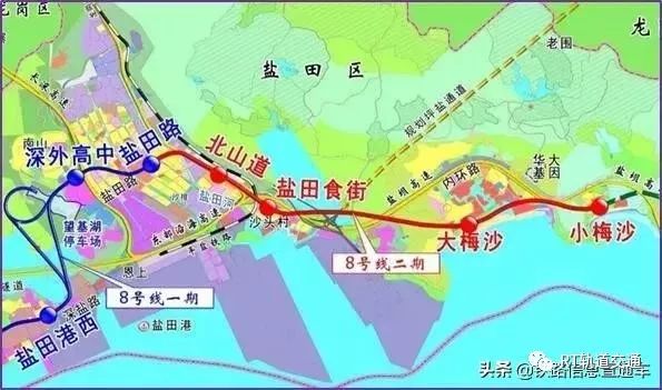 好消息！地铁8号线二期工程拟延伸到小梅沙