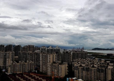 深圳发布分区大风蓝色、全市雷电预警  