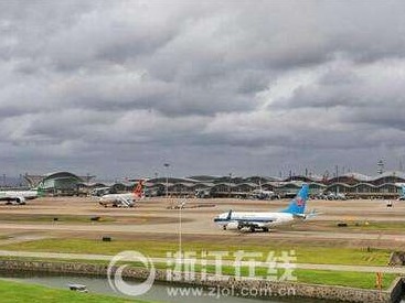 受台风影响国内航空公司共取消3023班