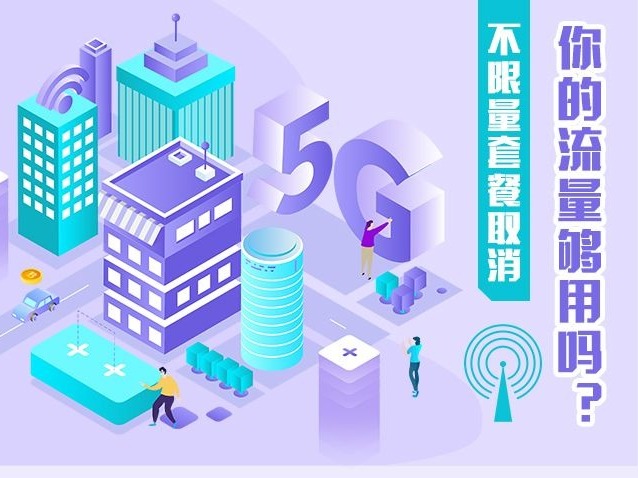 不限量套餐取消，你的流量够用吗？