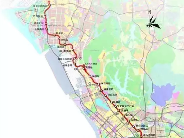 地铁12号线传来新消息！全程33站，快来看经过你家吗？