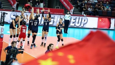 关注！中国女排14时对阵塞尔维亚，获胜即夺冠！
