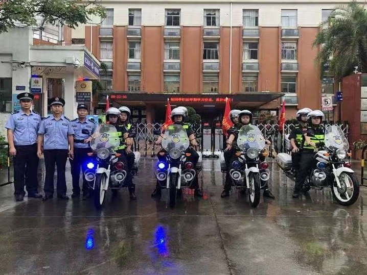 深圳市“校园安全月”全面启动 深圳警方多措并举护航
