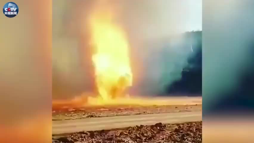 太罕见！巴西雨林惊现火龙卷！核心温度可达1000℃