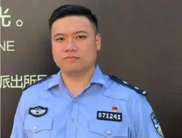 每日警星｜罗文远：面对犯罪分子，半步都不能退