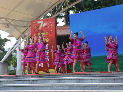 庆祝新中国成立70周年 坪山区碧岭街道文艺活动歌舞飞扬