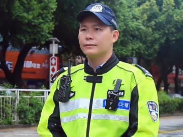 每日警星｜张益锋：守护交通安全的铁骑卫士