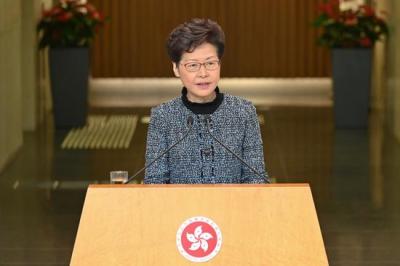 林郑月娥：强烈谴责香港特区立法会议员被袭击事件 
