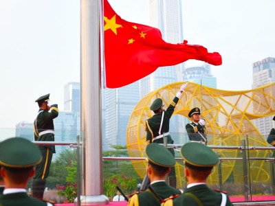 深圳隆重举行升国旗仪式！庆祝中华人民共和国成立70周年
