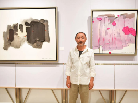 看展｜“布日固德抽象画展”惊艳亮相巢美术馆