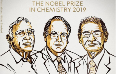 2019诺贝尔化学奖揭晓！97岁“锂电池之父”等三位科学家获奖