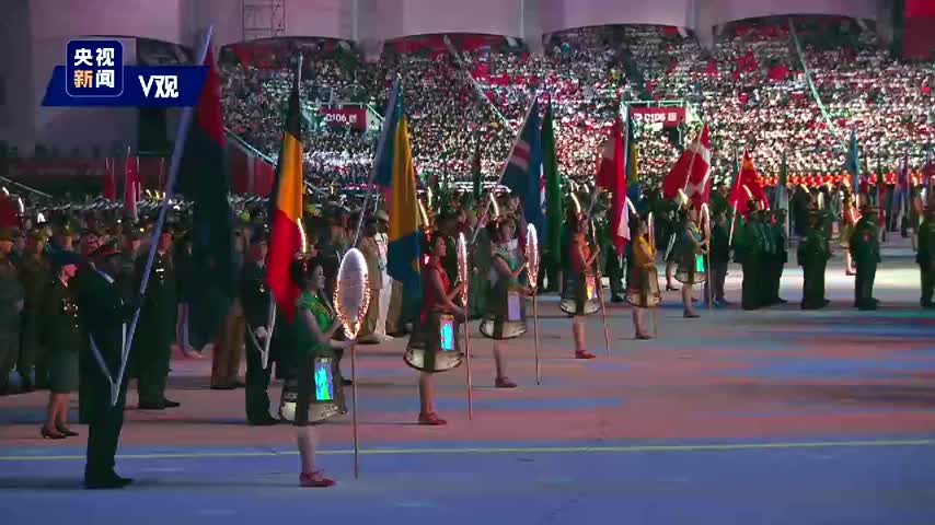 视频丨习近平宣布第七届世界军人运动会开幕