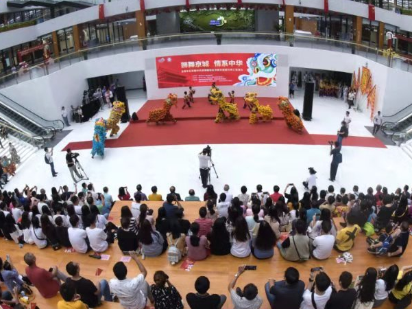 赴京联欢载誉归来！东莞明德醒狮为家乡人民精彩汇演