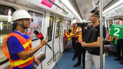 地铁9号线二期年底开通！50名深圳市民先去试乘体验了一下