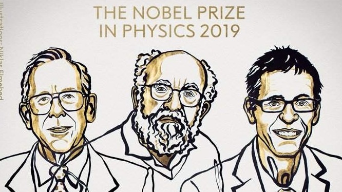 2019年诺贝尔物理学奖揭晓 三位科学家获奖 