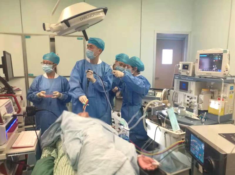 中大八院首次引入大气道高难度术式 成功抢救肿瘤堵塞气管患者