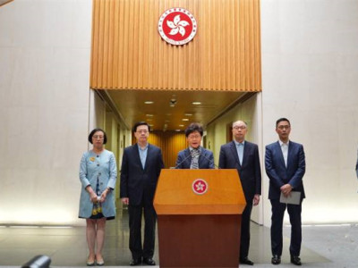 林郑月娥急见传媒：香港不会“三停”，暴徒不会得逞