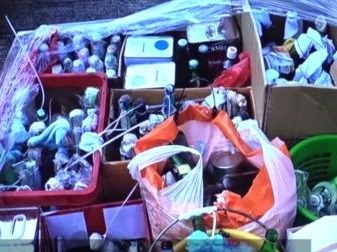 香港警方于港中大检获3900枚汽油弹：10秒扔1个，11小时才能扔完