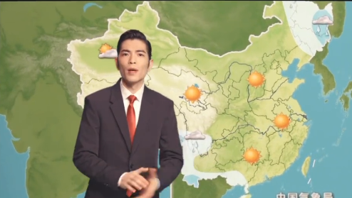 “雨神”萧敬腾真的当上了“天气主播”！