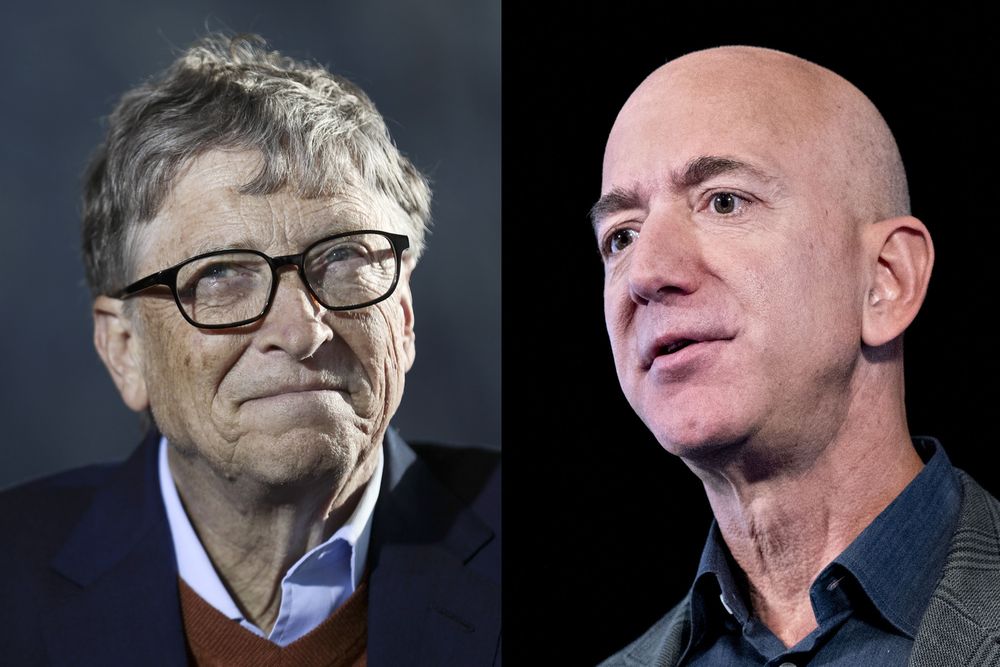 比尔·盖茨超越贝佐斯，时隔两年重新登顶世界首富 