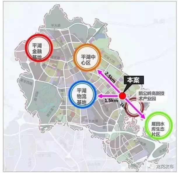 深圳龙岗大学城规划图图片