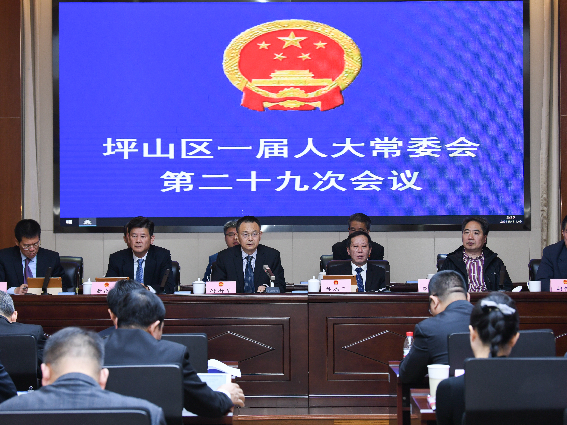 坪山区人大常委会第二十九次会议召开