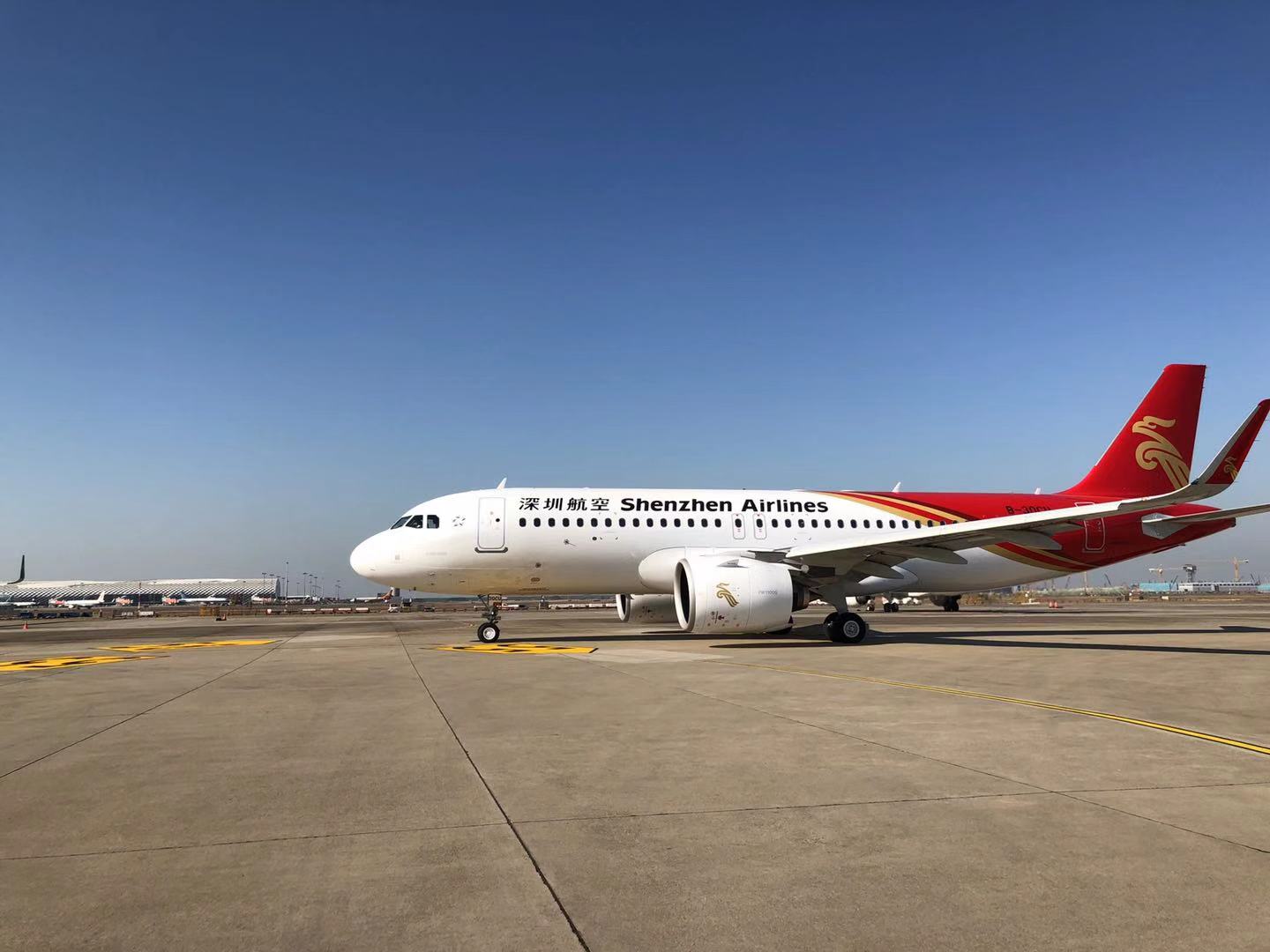 深航迎来第10架A320NEO飞机 本月将新开深圳至济州岛、槟城航线