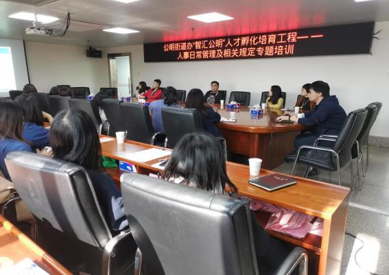 公明街道举办第12期“智汇公明” 人才孵化培育工程主体培训班