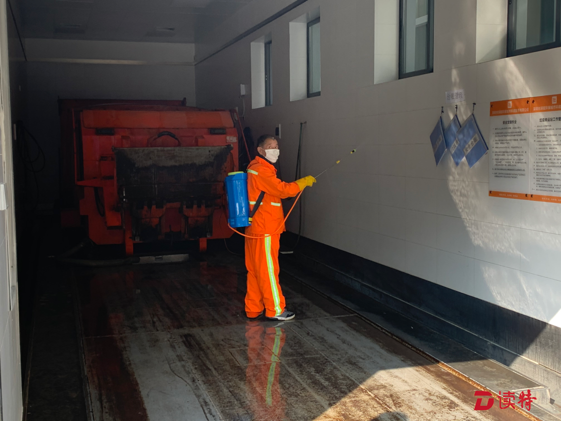 福田区增设物业小区废弃口罩收集桶 垃圾转运站每日至少消毒三次