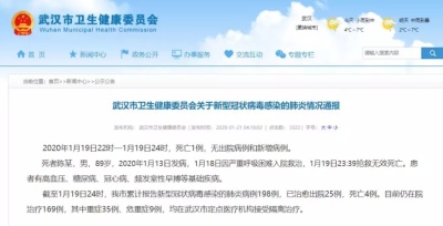 武汉新型肺炎新增死亡病例1例 15名医务人员感染 