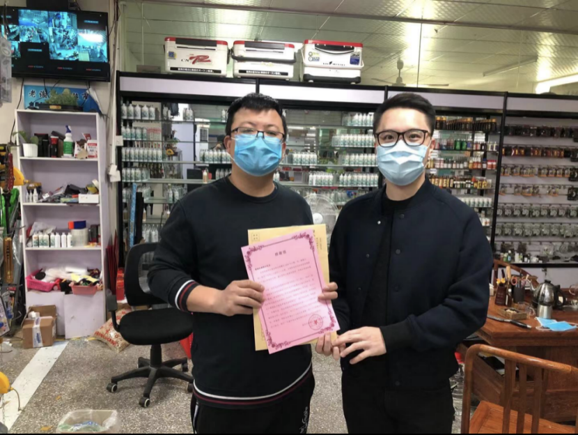 传递温暖人心的力量！热心群众为南园街道捐出6000个口罩