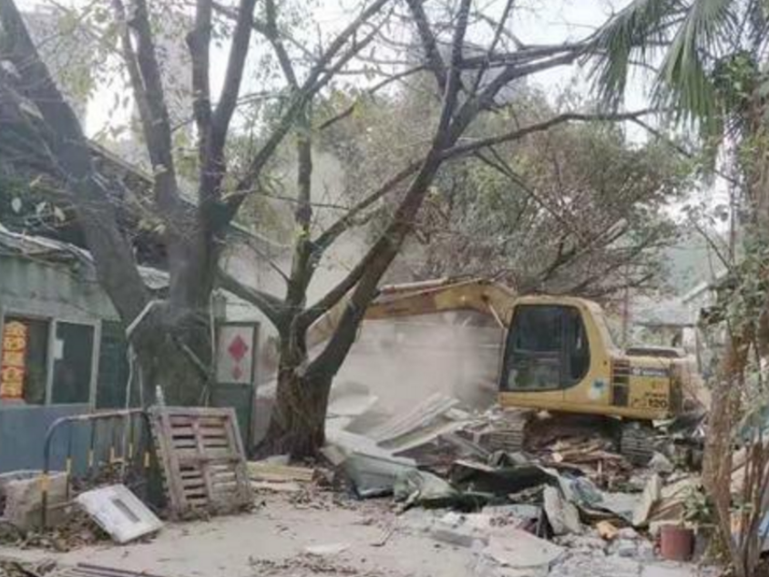 布吉街道再拆违建 确保辖区春节前后安全生产工作平稳有序