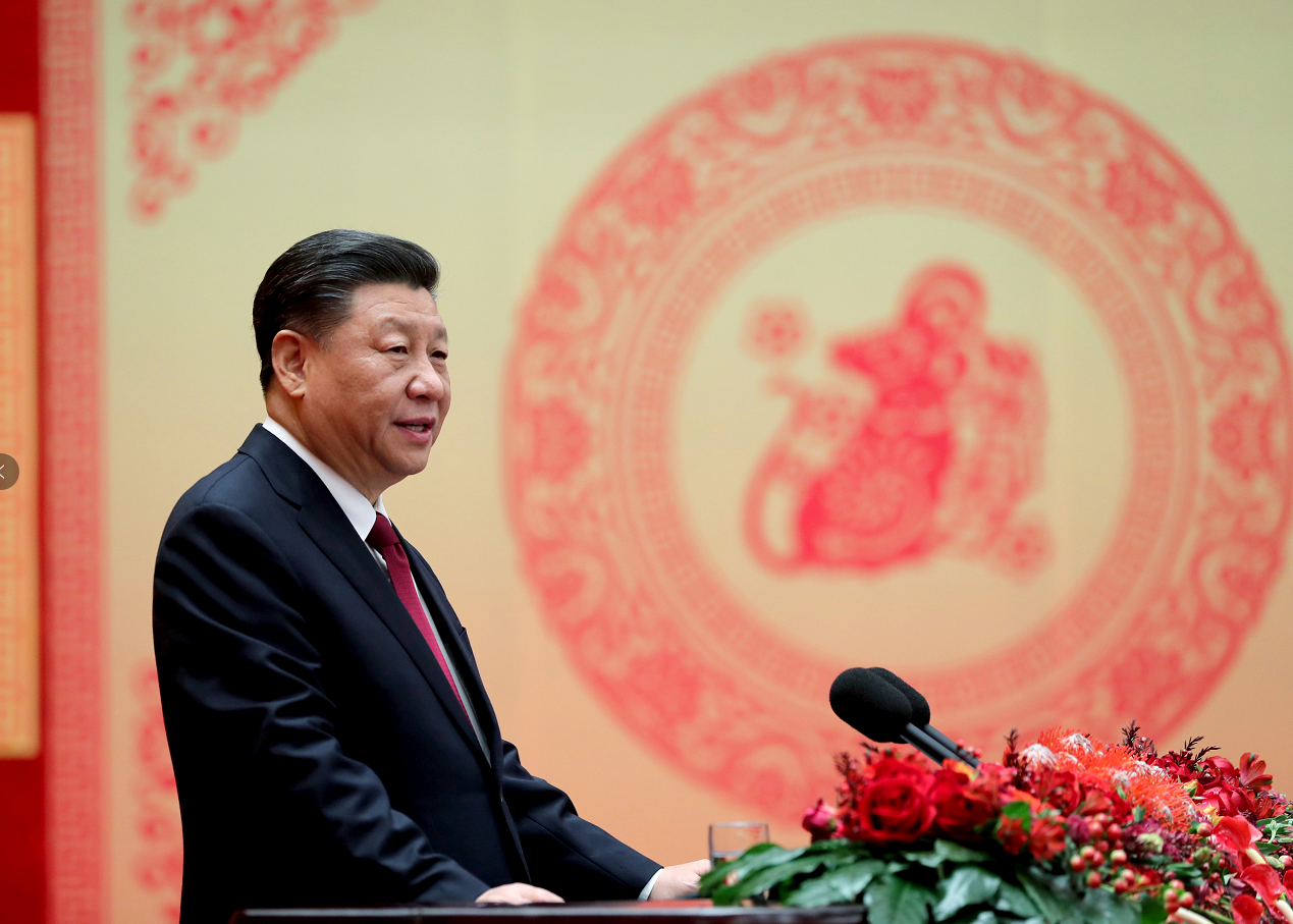 习近平：在2020年春节团拜会上的讲话