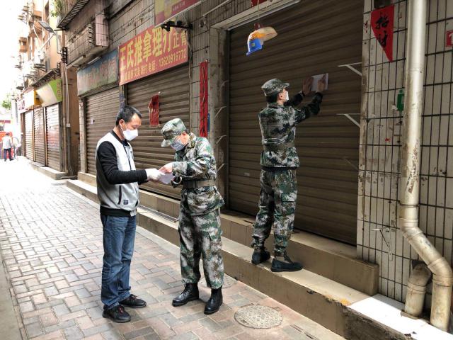 福田区武装系统：战疫前线的“逆行迷彩”
