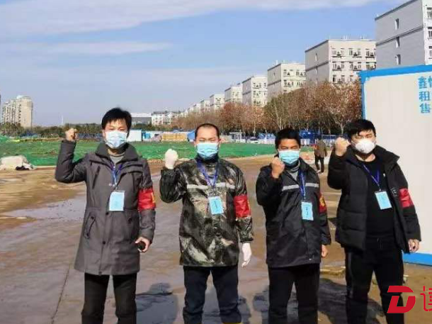 特发党员先锋队向隔离区进发，搬迁搭建防疫办公室  
