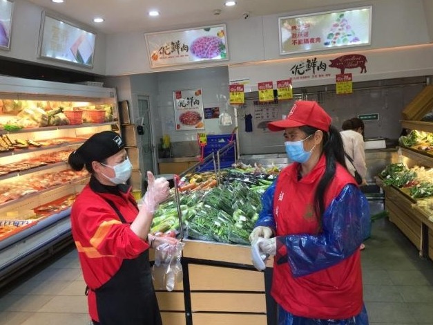 “口罩+一次性手套” ，福城街道推广“净手”行动