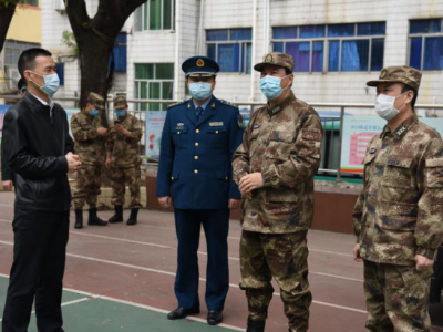 龙华区民兵站在新冠疫情防控第一线
