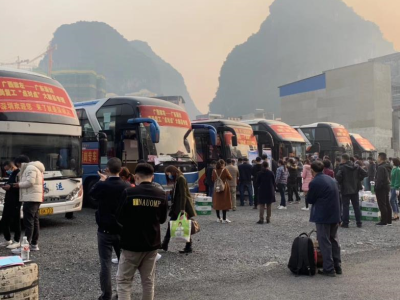 累计4641人！深圳人社部门派10辆专车接广西务工人员返深返岗