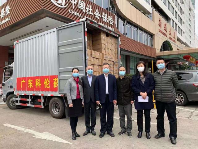 农工党深圳市南山基层党员将3万瓶消毒药品捐助一线