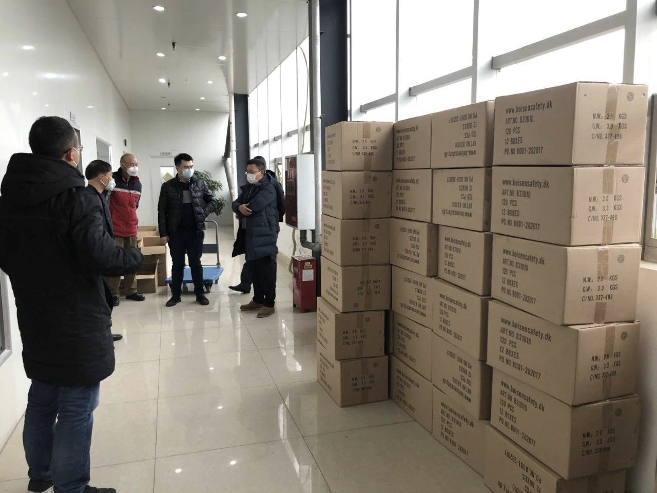 特发信息助力防疫，丹麦采购捐赠15000个口罩等物资
