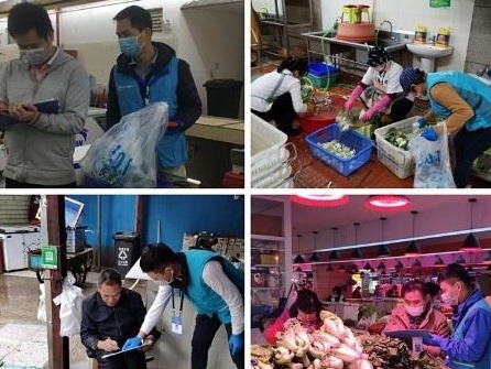 龙城街道全力保障疫情期间辖区食品安全