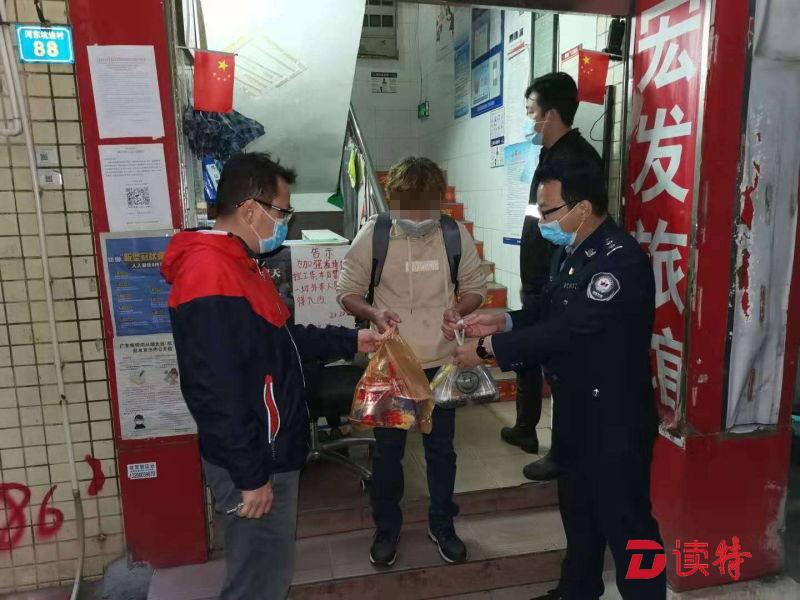 工地停工，住了不了酒店，男子来深务工陷窘境网格员及时援手